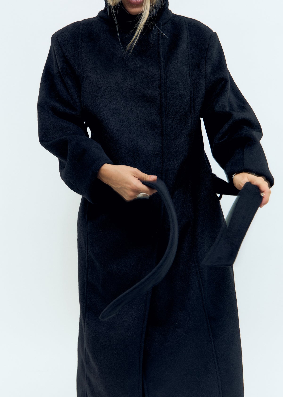 Long black coat - Nalum