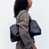 Black faux leather bag - Nepo