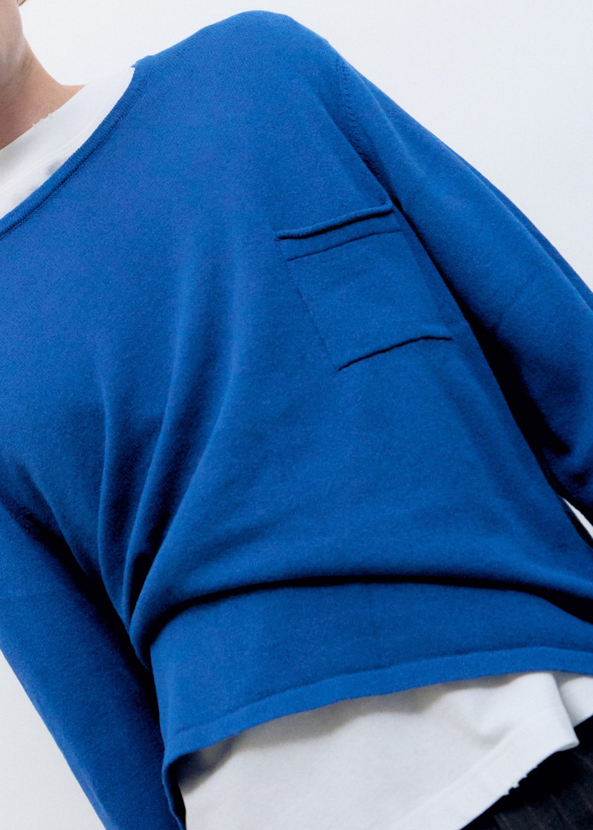 Blue Knit Sweater - Shore