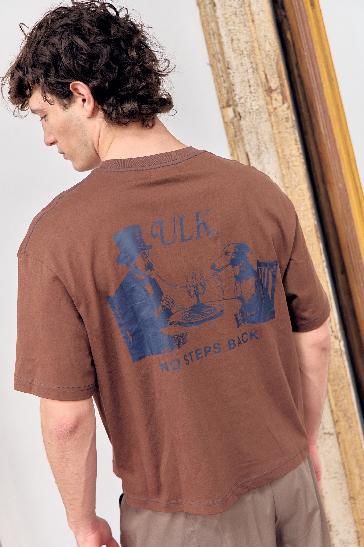 Camiseta de manga corta Boxy
