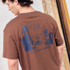 Camiseta de manga corta Boxy