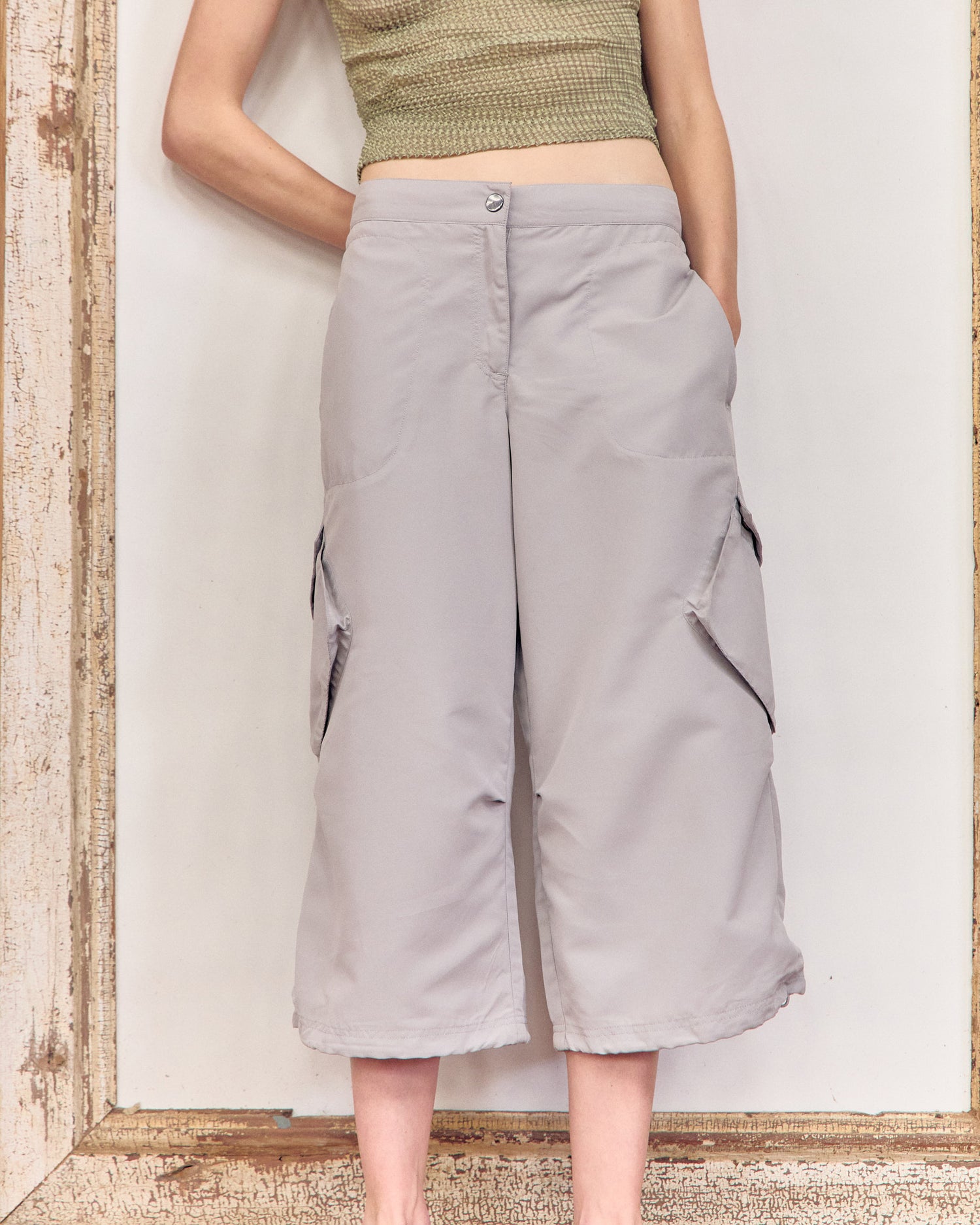 Technical cargo capri pants - Mirso
