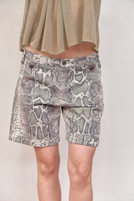 Short estampado efecto serpiente - Lira