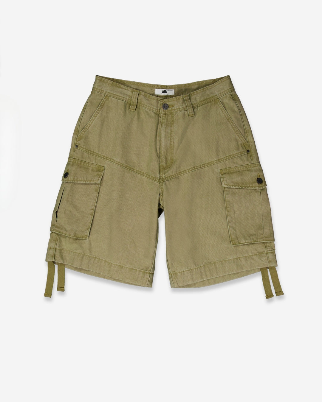 Adjustable cargo shorts - Cashmere