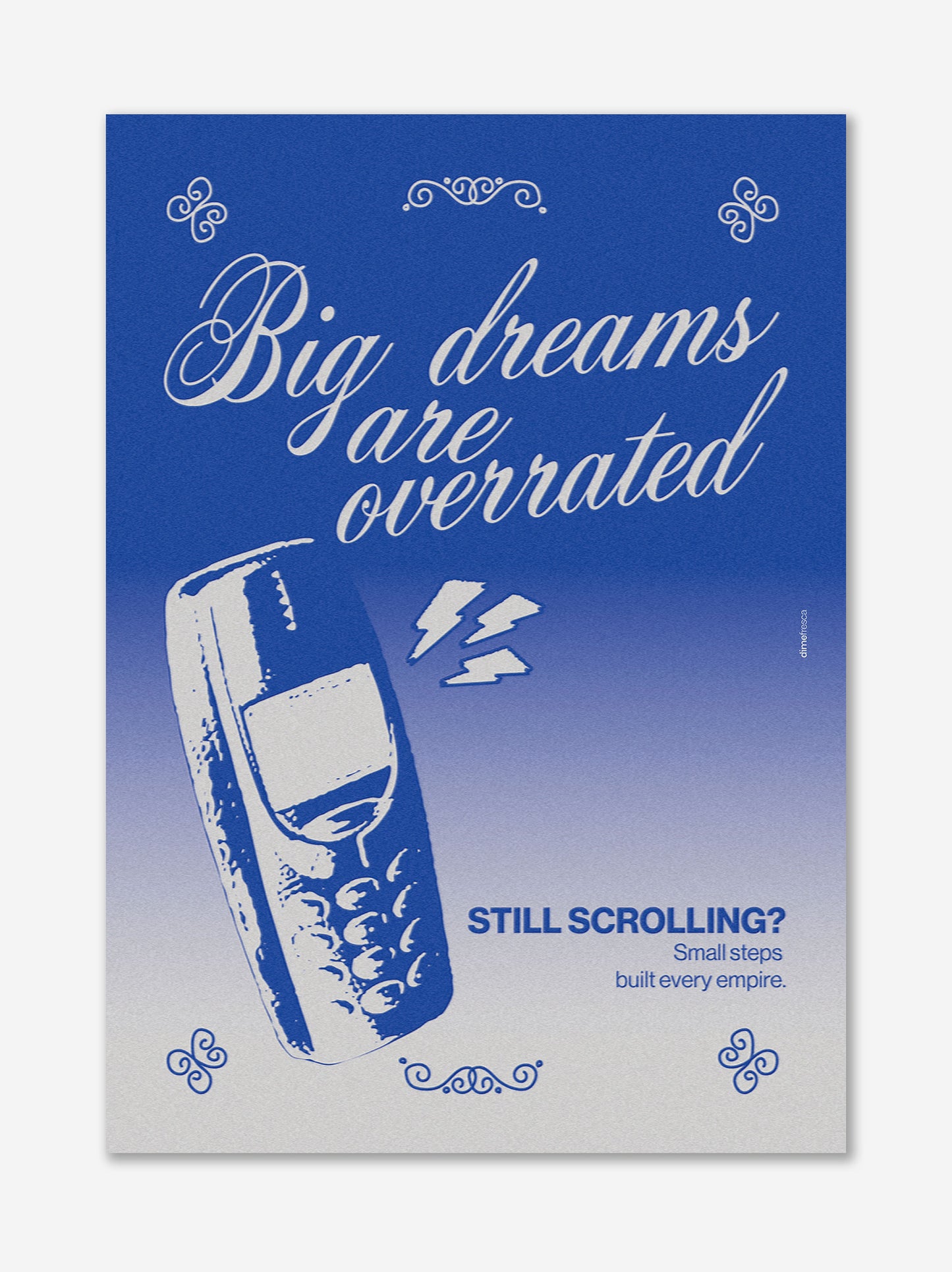 Phone Poster - Dime Fresca x ULK Workshop