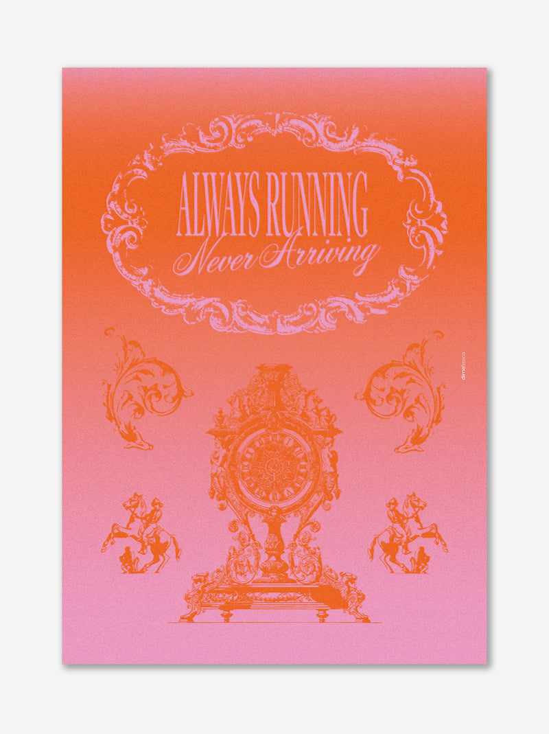 Póster Running - Dime Fresca x ULK Workshop