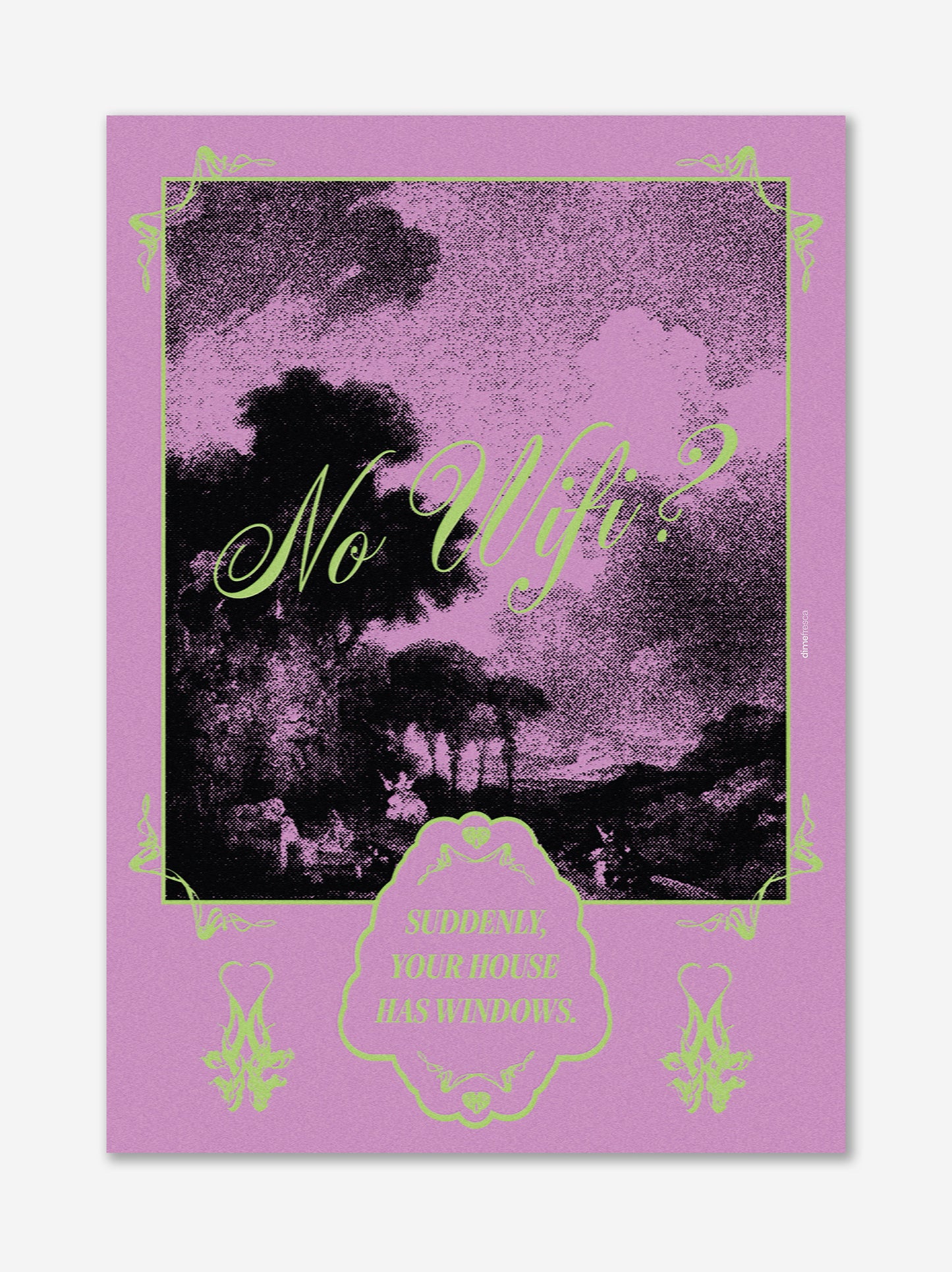 WiFi Poster - Tell Me Fresh x ULK Workshop