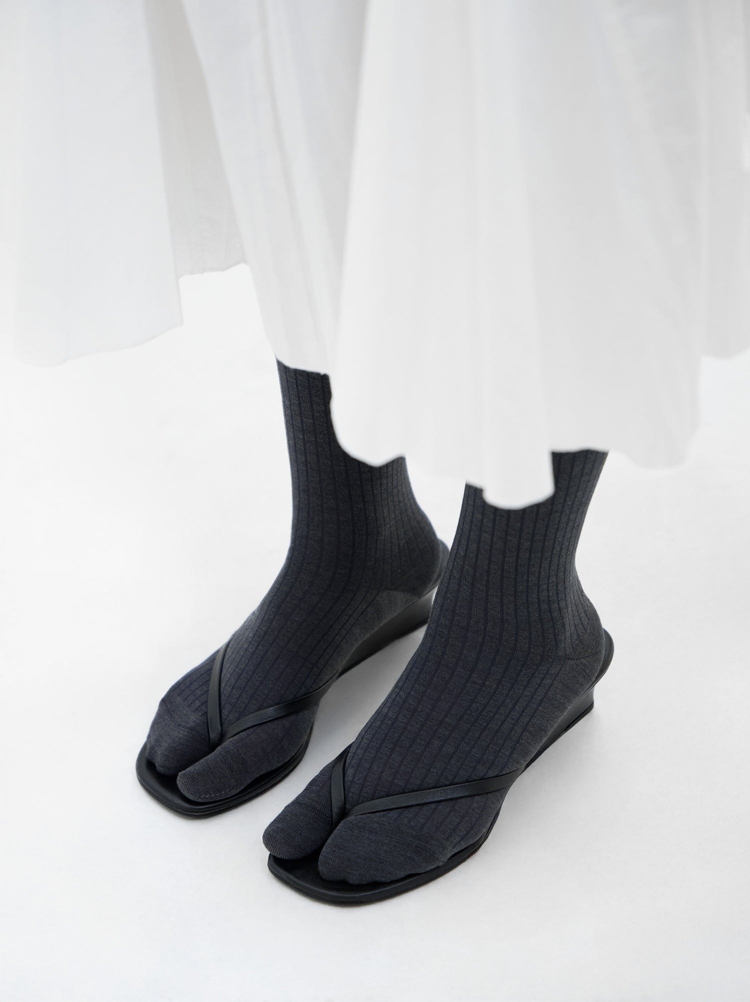 Ribbed Tabi Socks Pack - Fresh