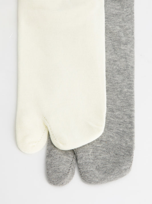 Pack of two Cipher ankle tabi socks