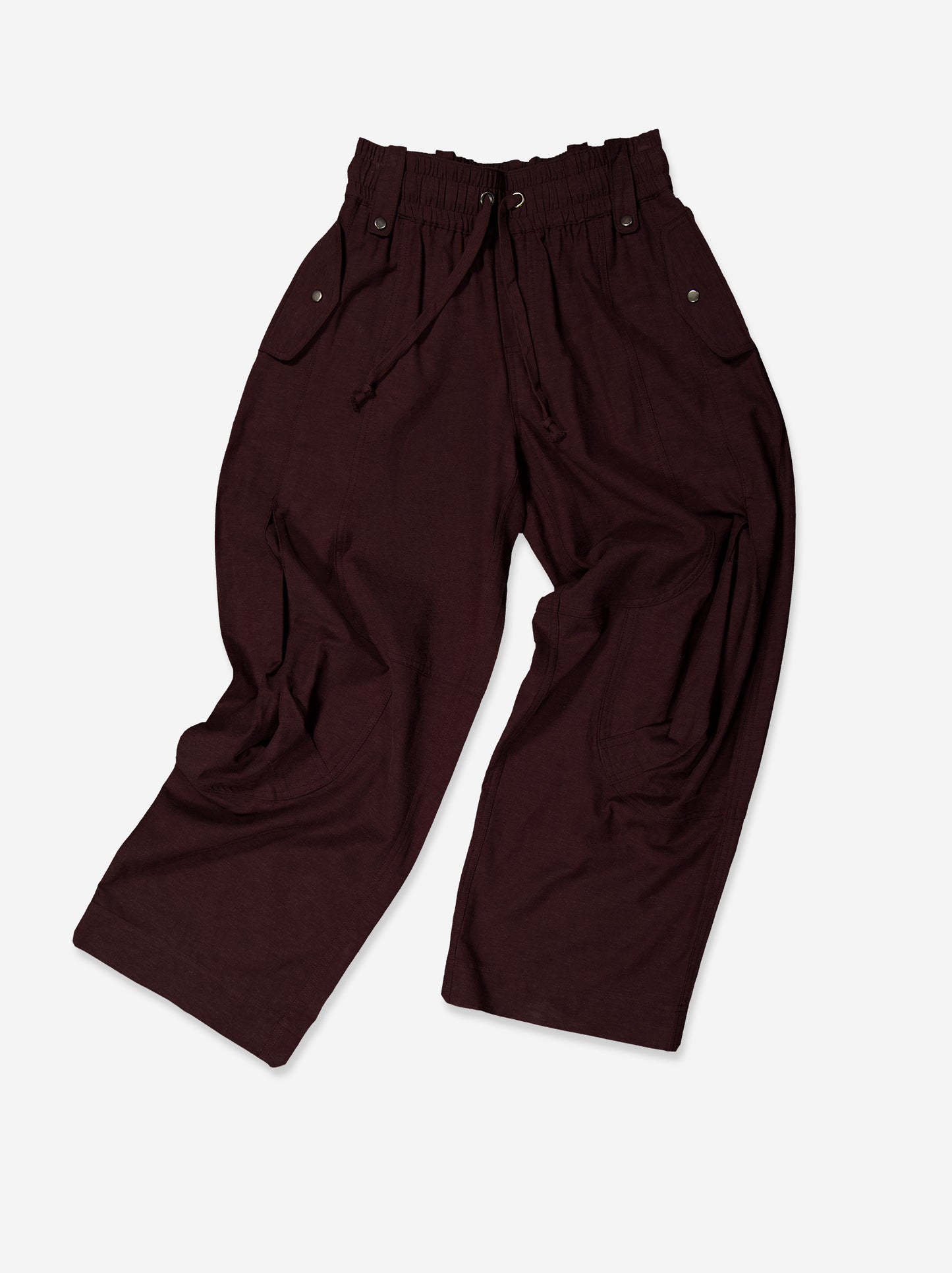 Pantalón Cargo De Lino  Marrón - Nuca