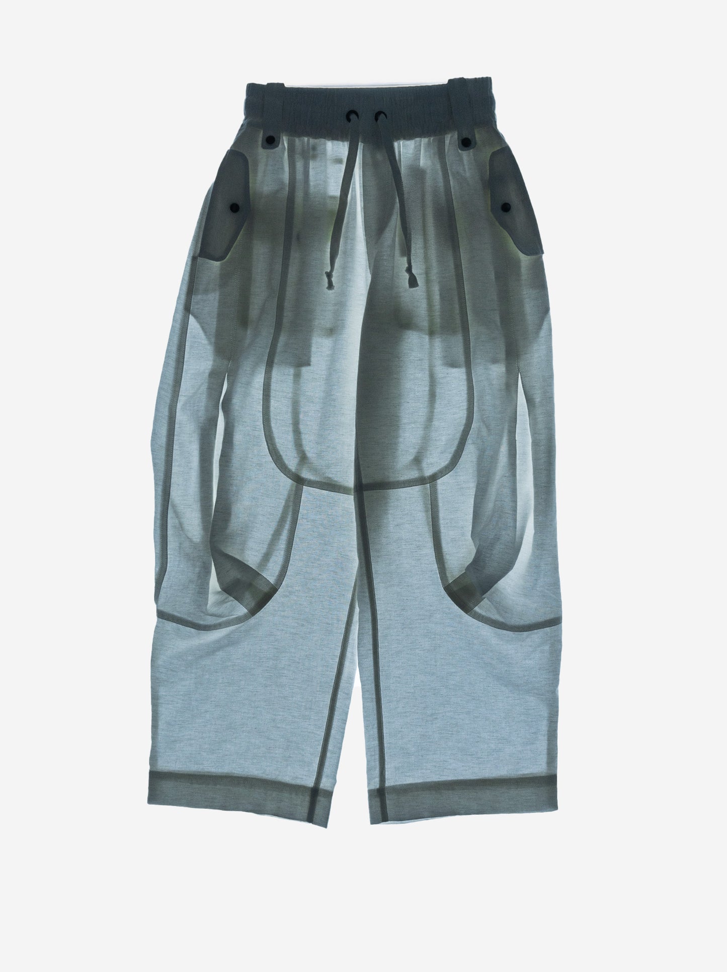 Pantalón Cargo De Lino Blanco - Nuca