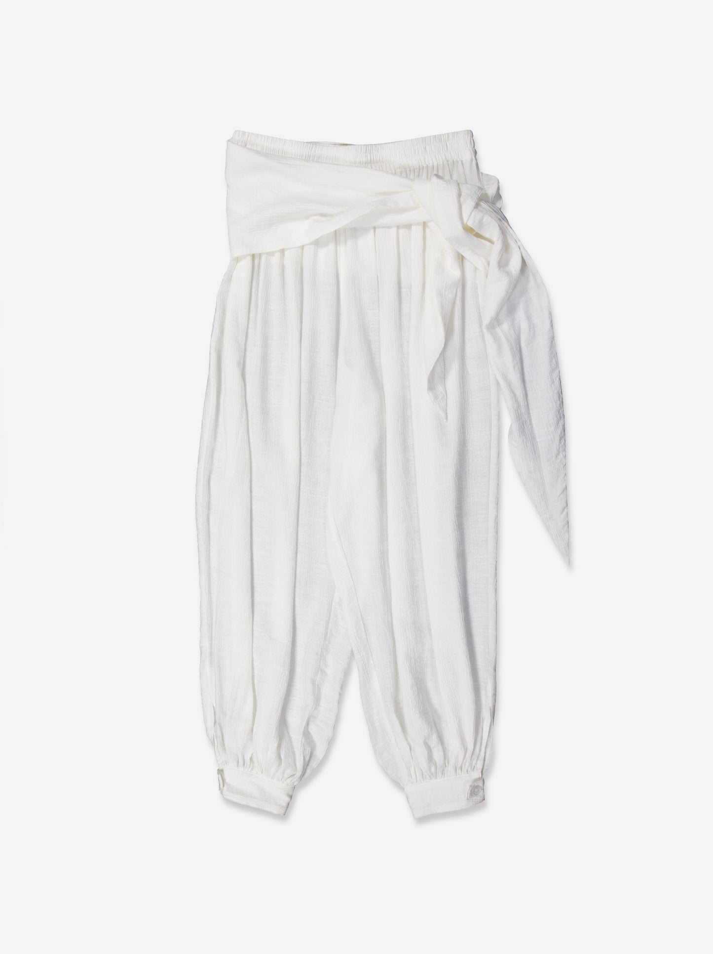 Pantalón Fluido Blanco - Aluna