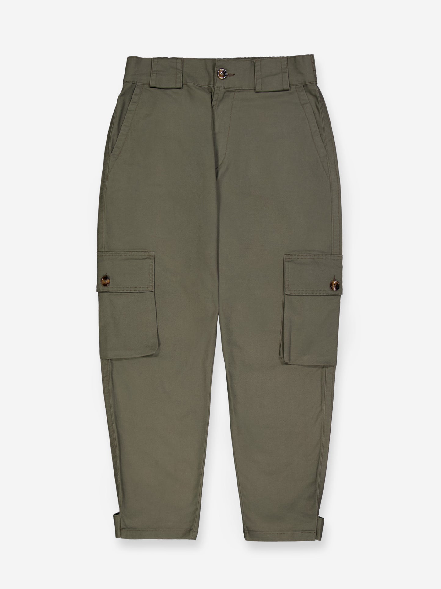 Cargo pants with adjustable hems - Korea