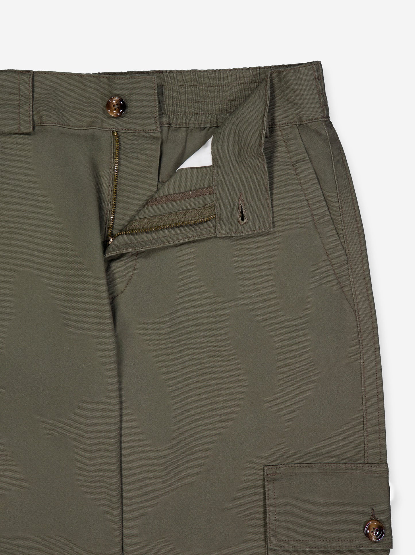 Cargo pants with adjustable hems - Korea