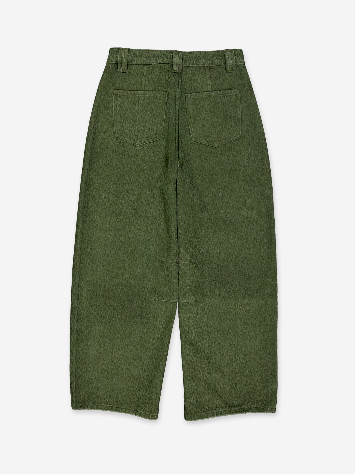 Animal print baggy jeans - ULK Kira