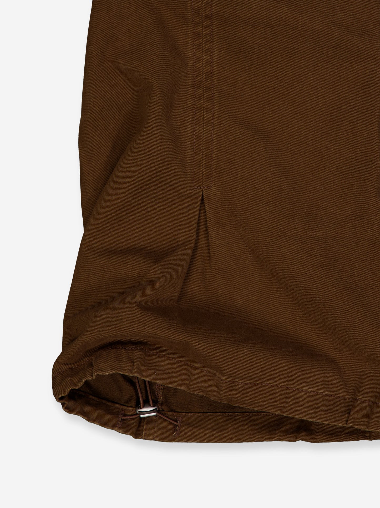 Pantalones baggy rectos - Mocha