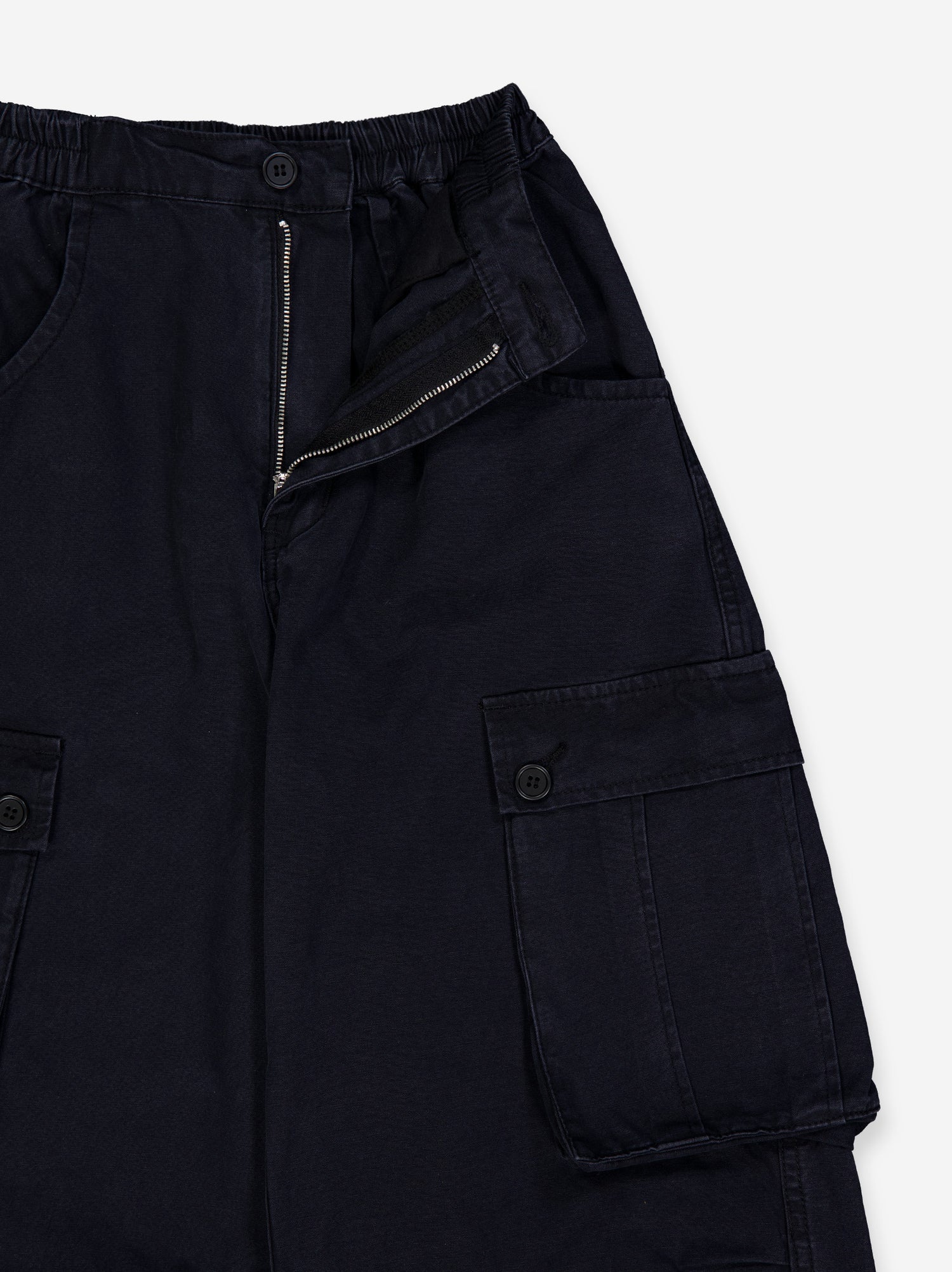 Pantalones cargo baggy ajustables - Cofee