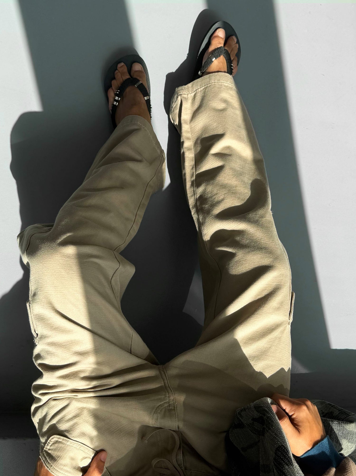 Pantalones cargo beige - Mountain