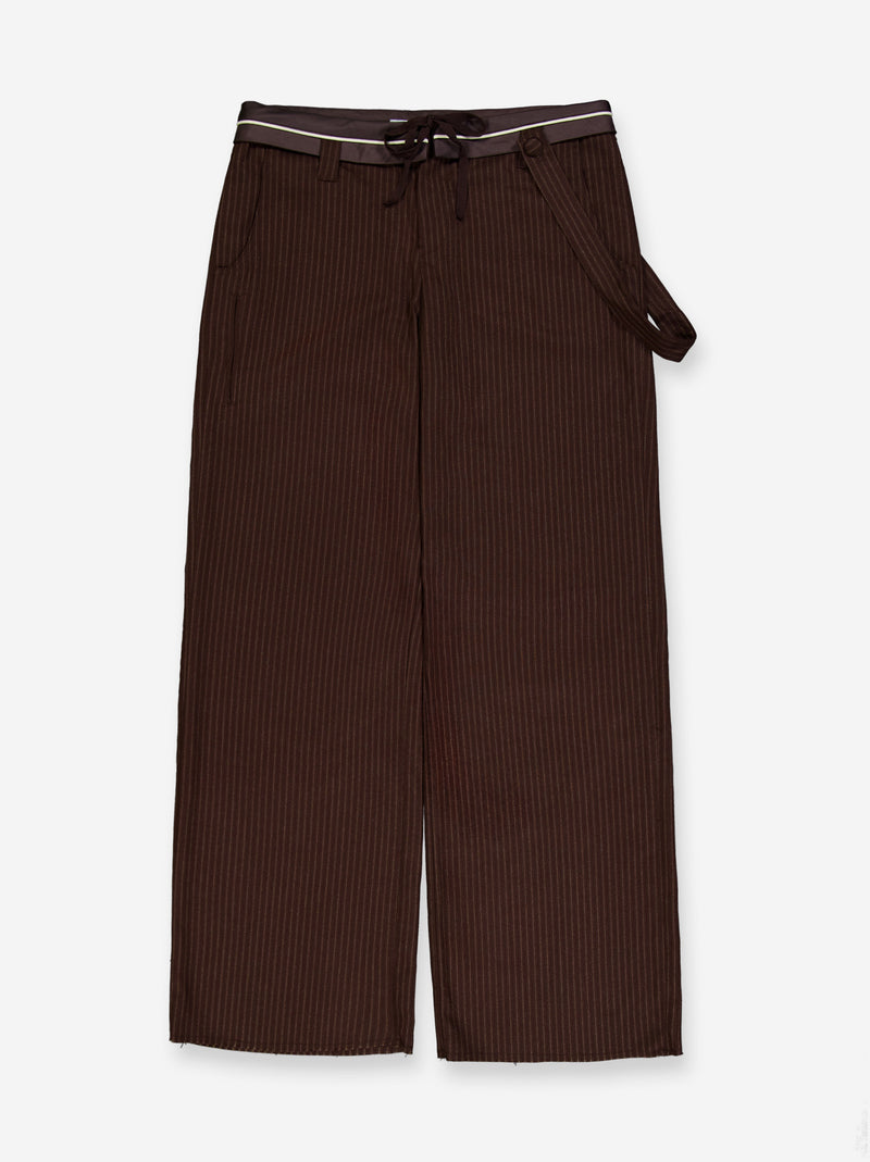 Pantalones raya diplomática oversize - Yara