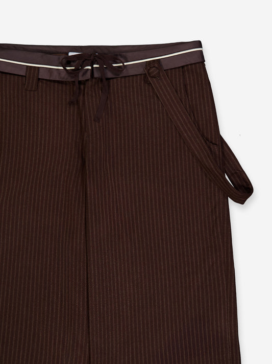 Oversized pinstripe trousers - Yara
