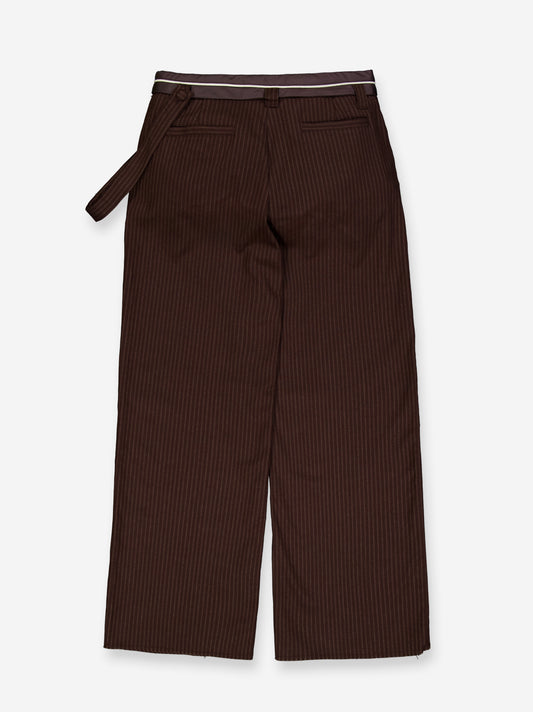 Oversized pinstripe trousers - Yara