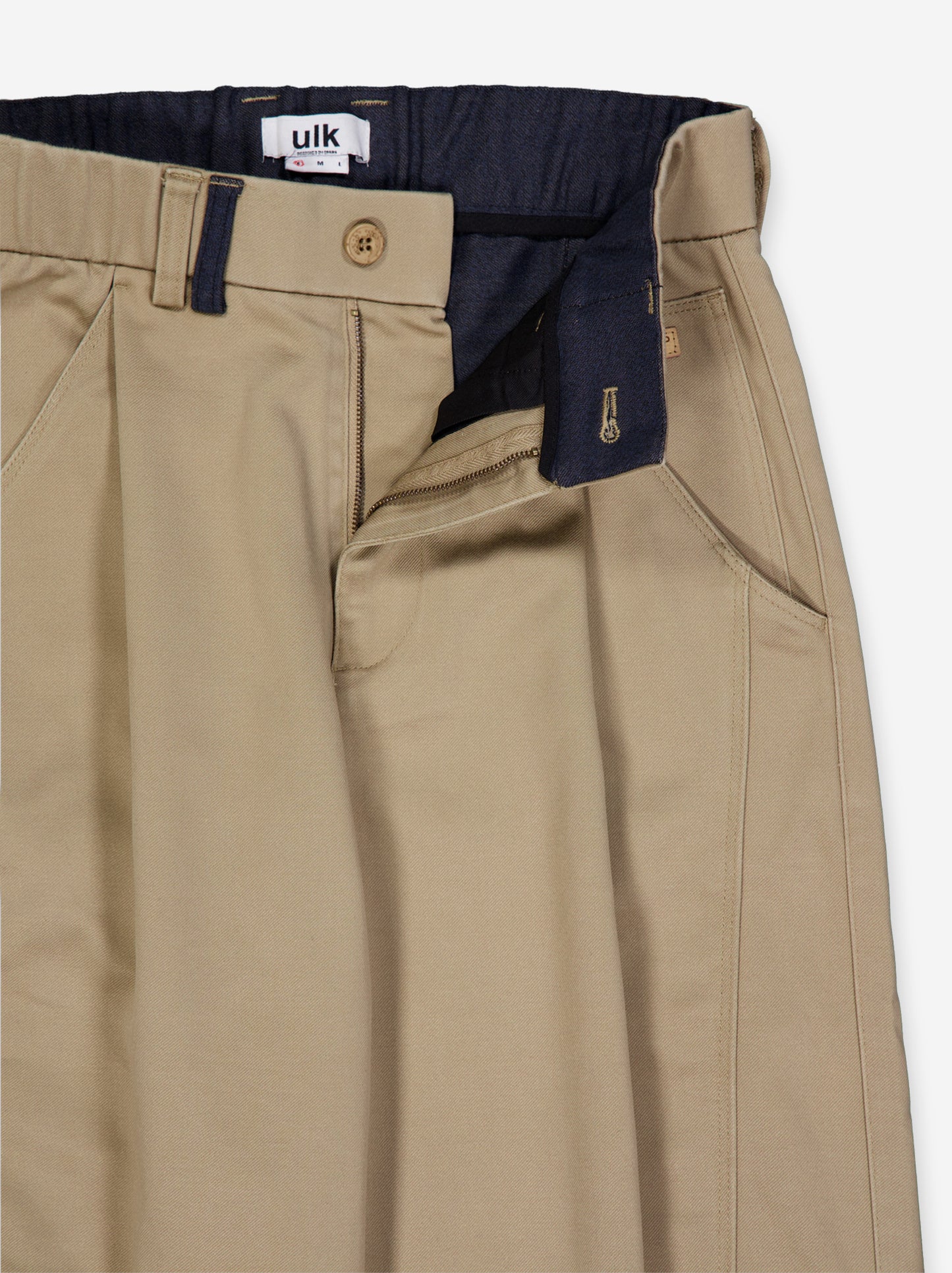 Pantalones relaxed fit con pinzas - Montreal