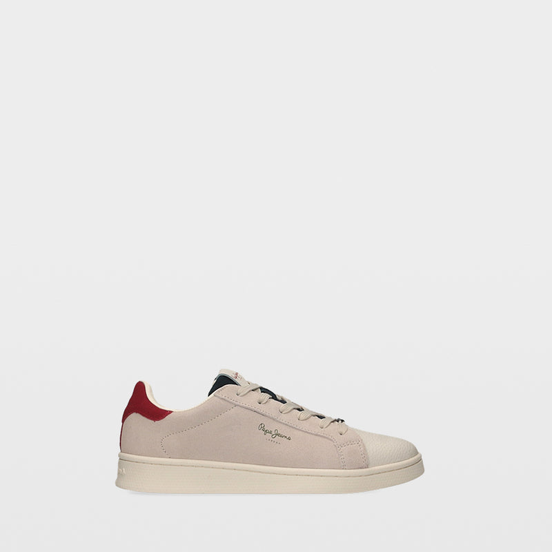 Pepe Jeans Milton Original - White leather sneakers