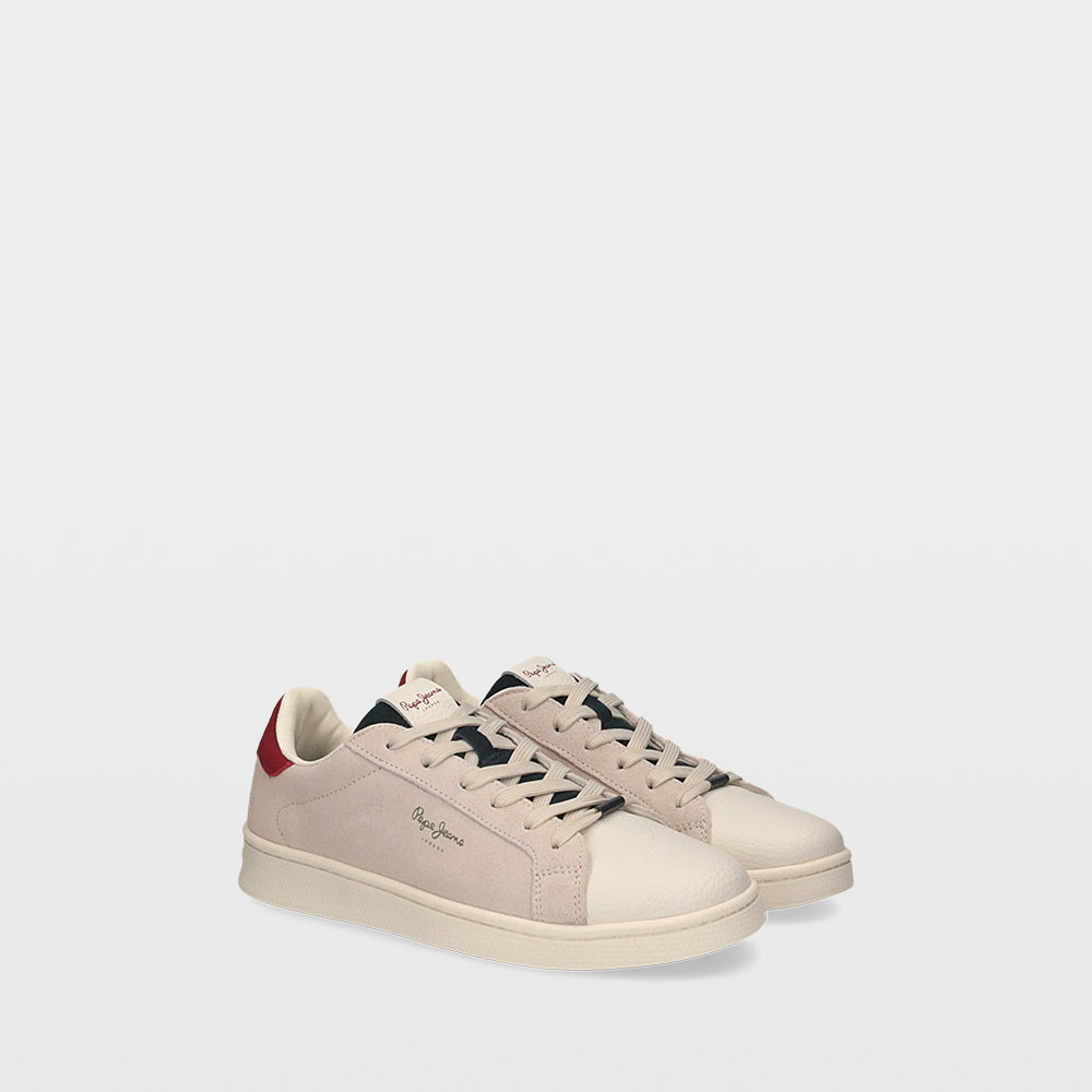 Pepe Jeans Milton Original - Zapatillas blancas de piel