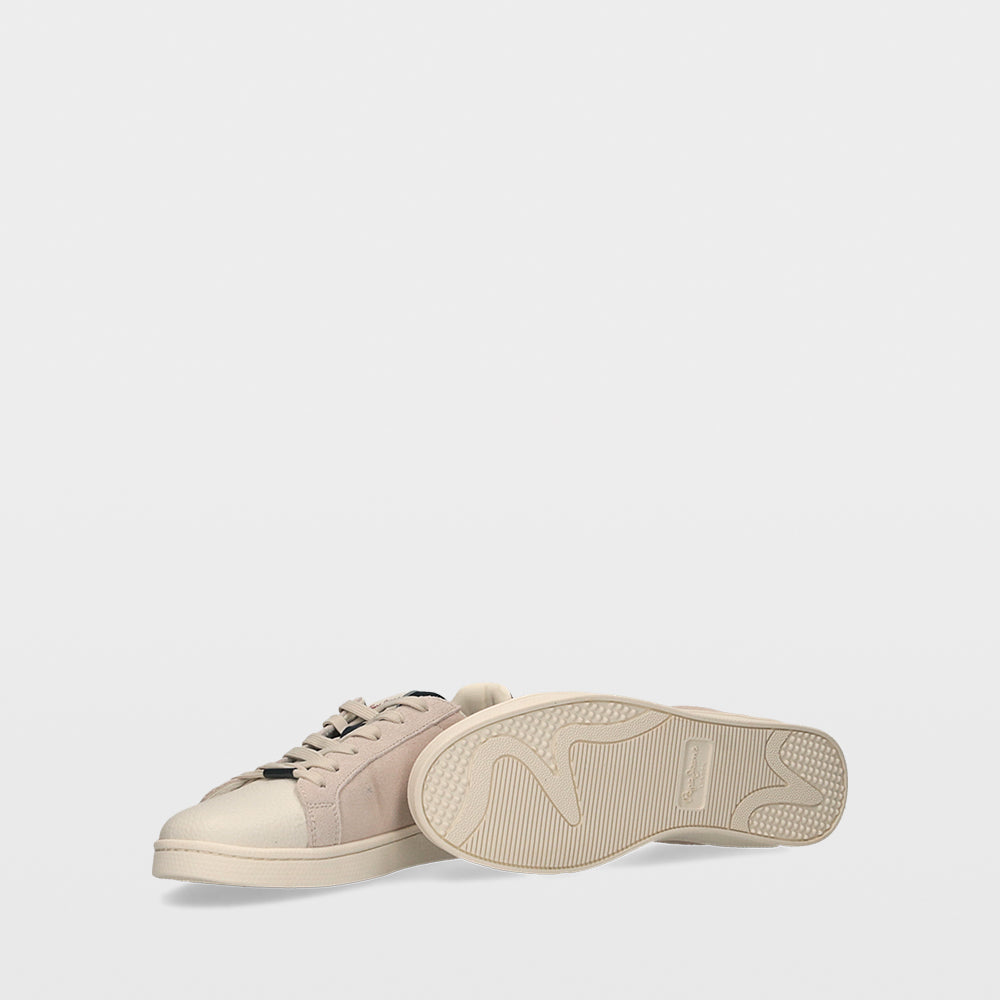 Pepe Jeans Milton Original - Zapatillas blancas de piel