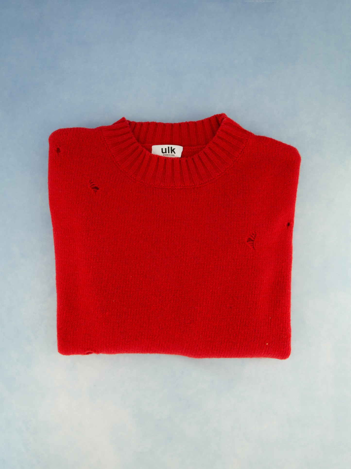 Distressed knit sweater - Helena