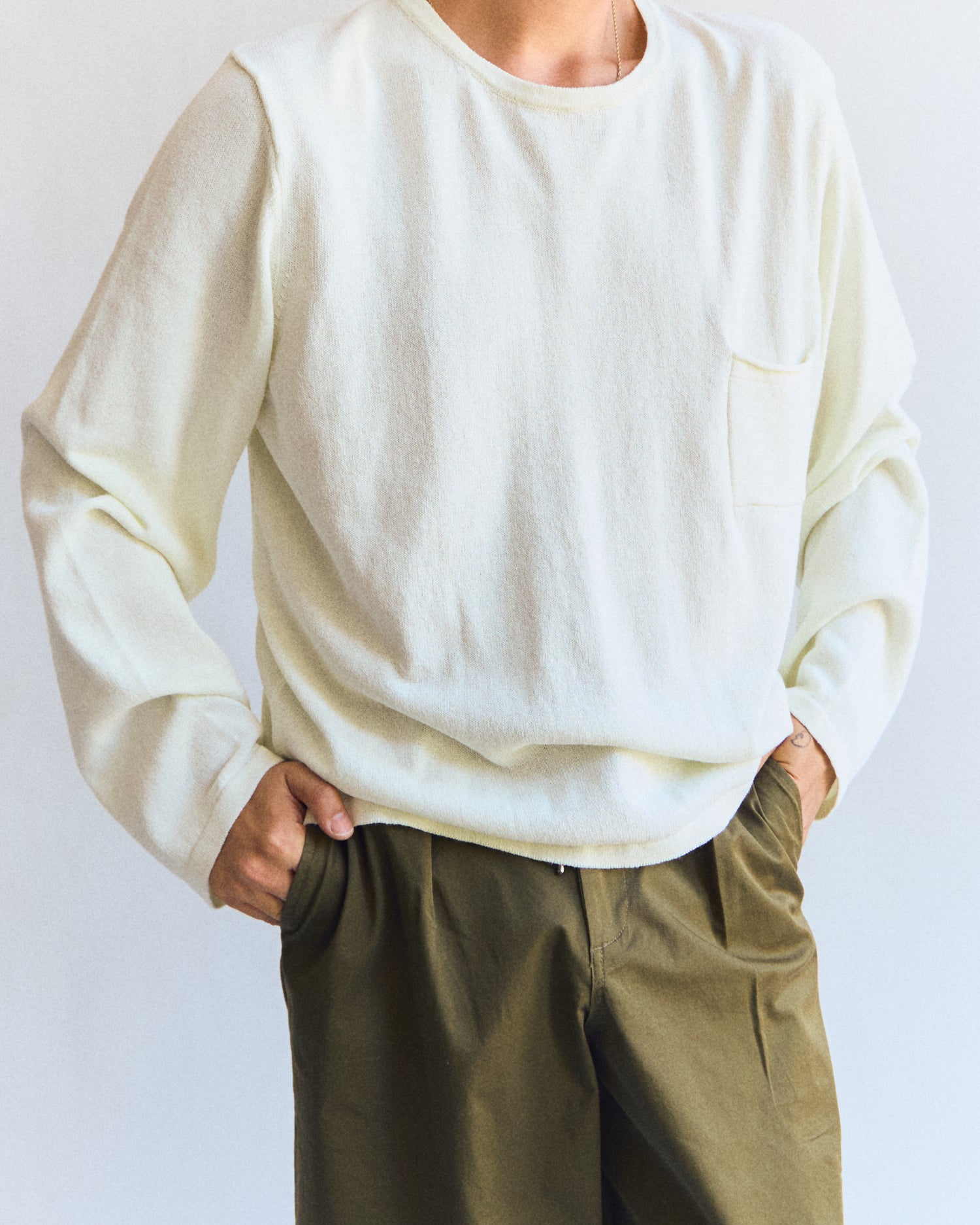 Jersey De Punto Verde Claro - Shore