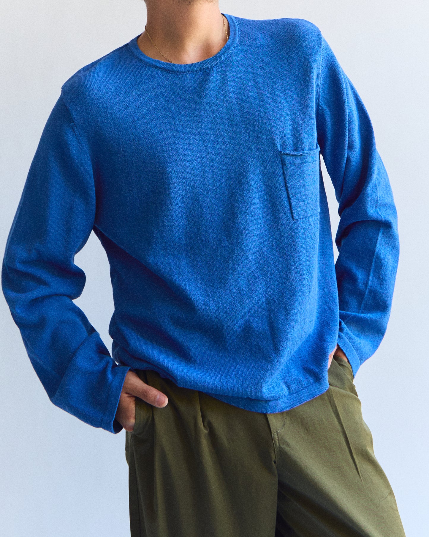 Jersey De Punto Azul - Shore