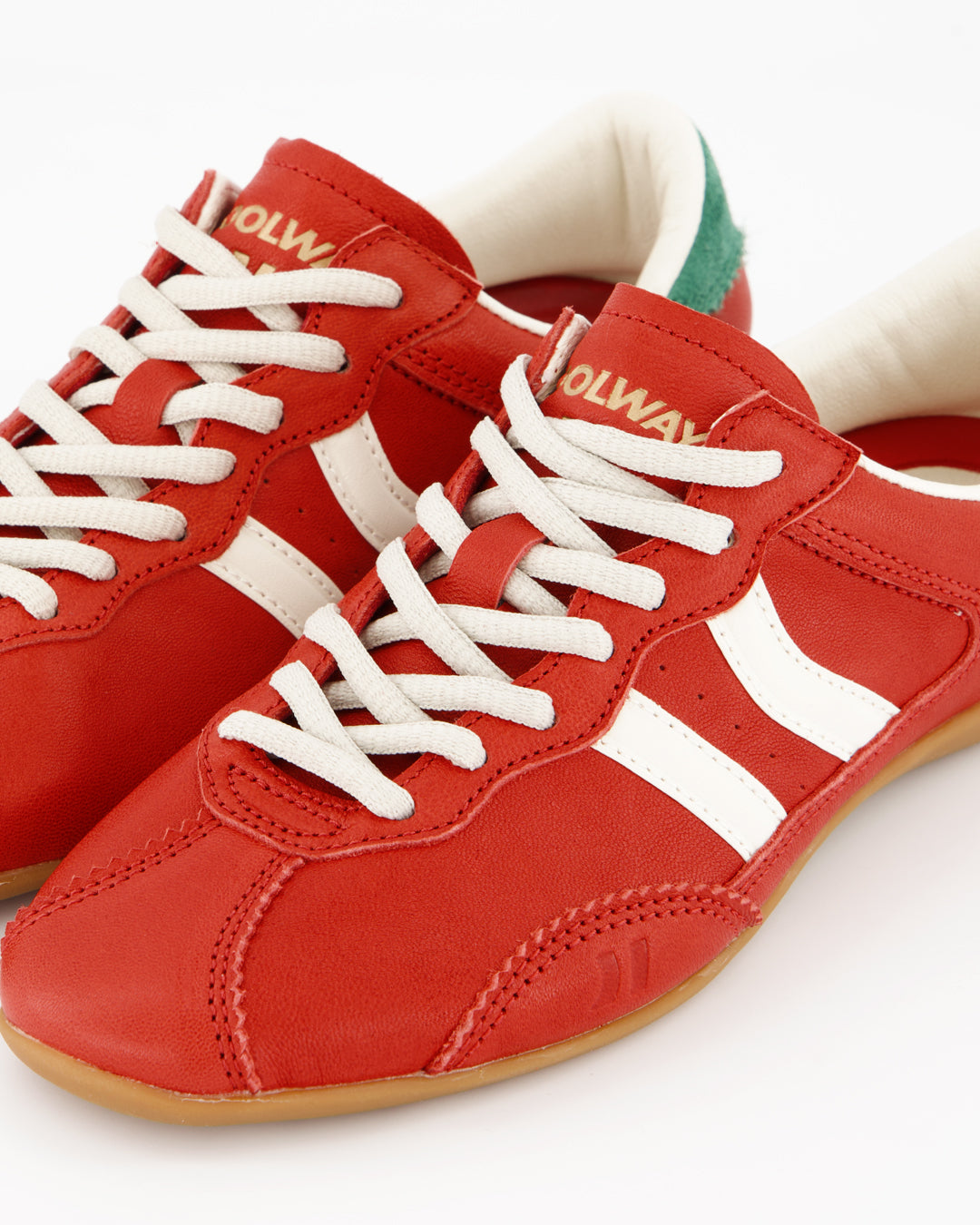 Coolway Step Red - Zapatillas de piel