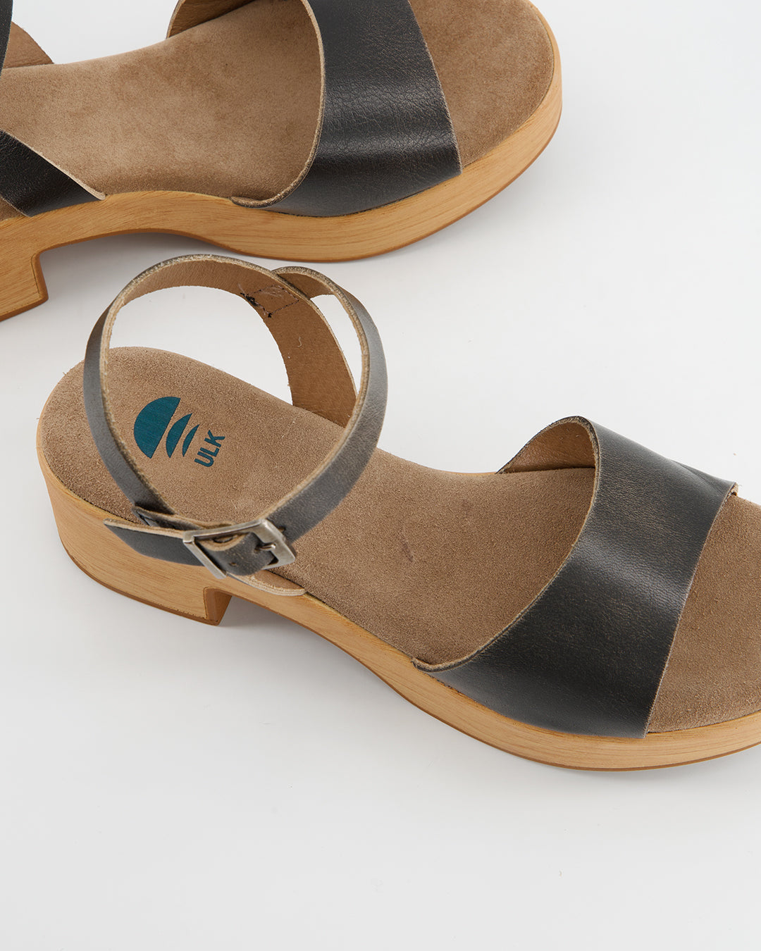Sandalia De Piel Con Plataforma - Karen