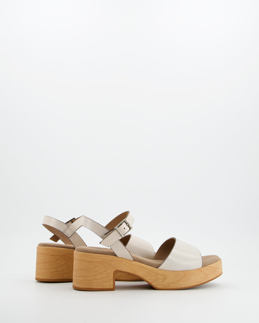 Sandalia De Piel con Plataforma - Kazy