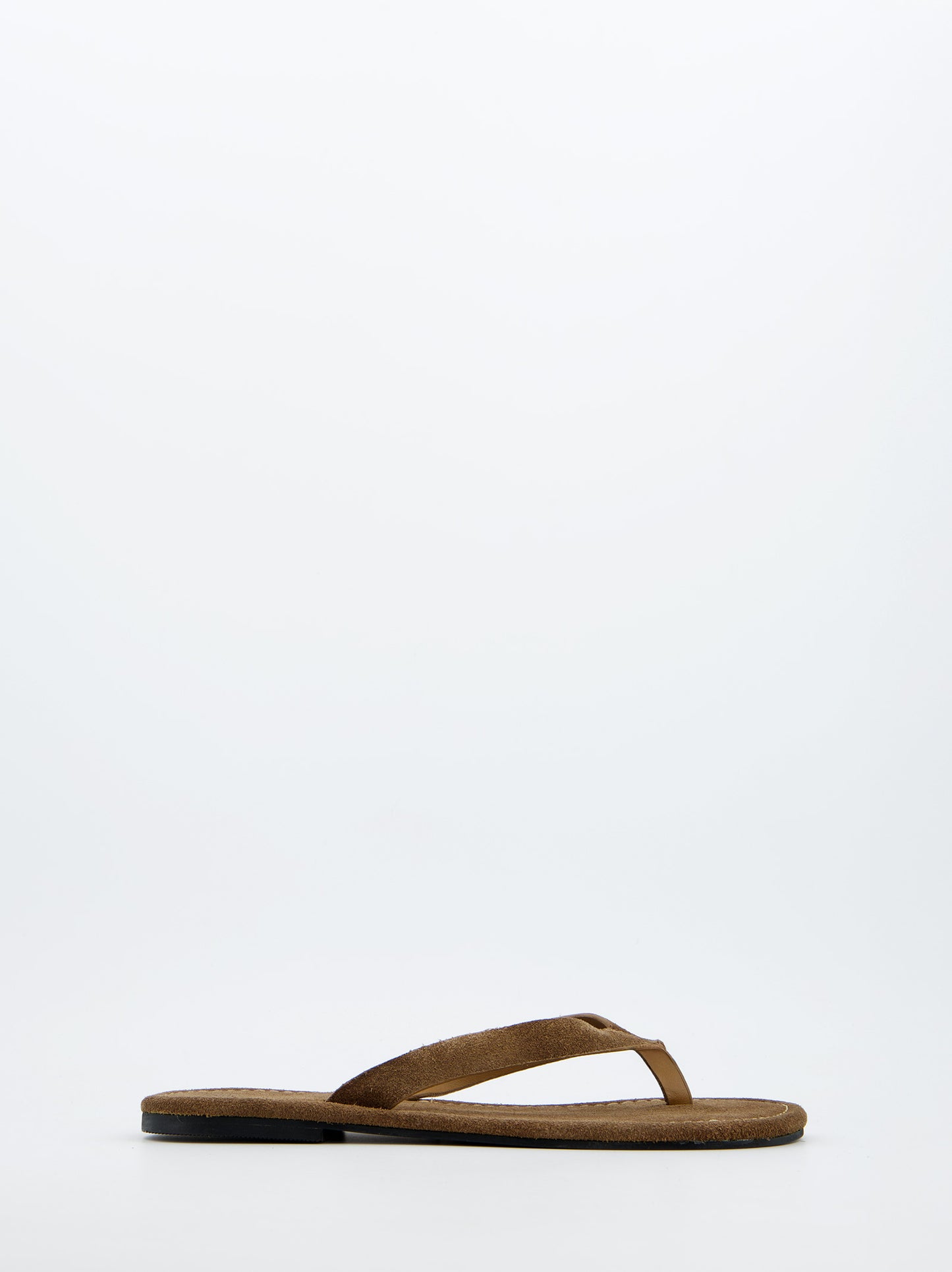 Sandalias De Serraje  Taupe - Saturno
