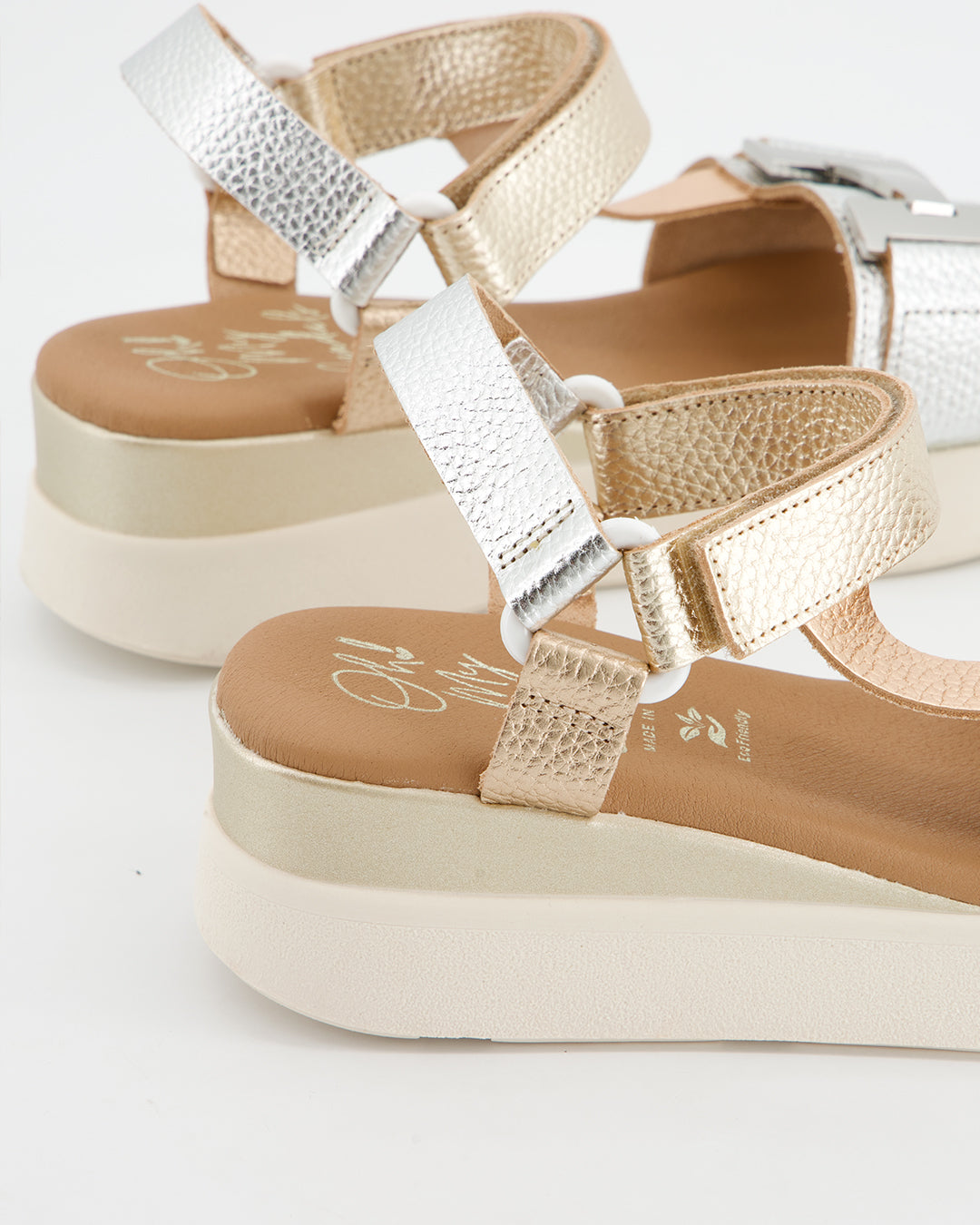 Sandalia Deportiva Metalizada - Push