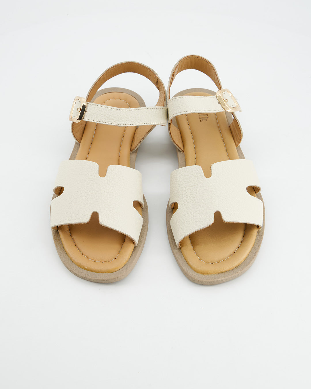 Sandalia Plana Beige - Farel