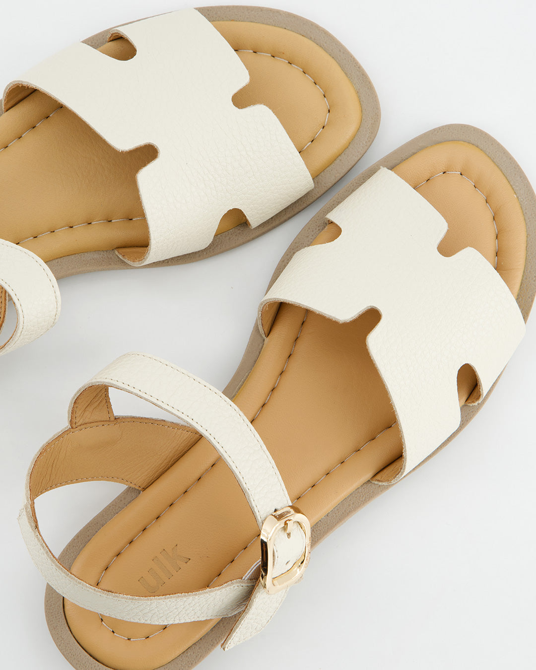 Sandalia Plana Beige - Farel