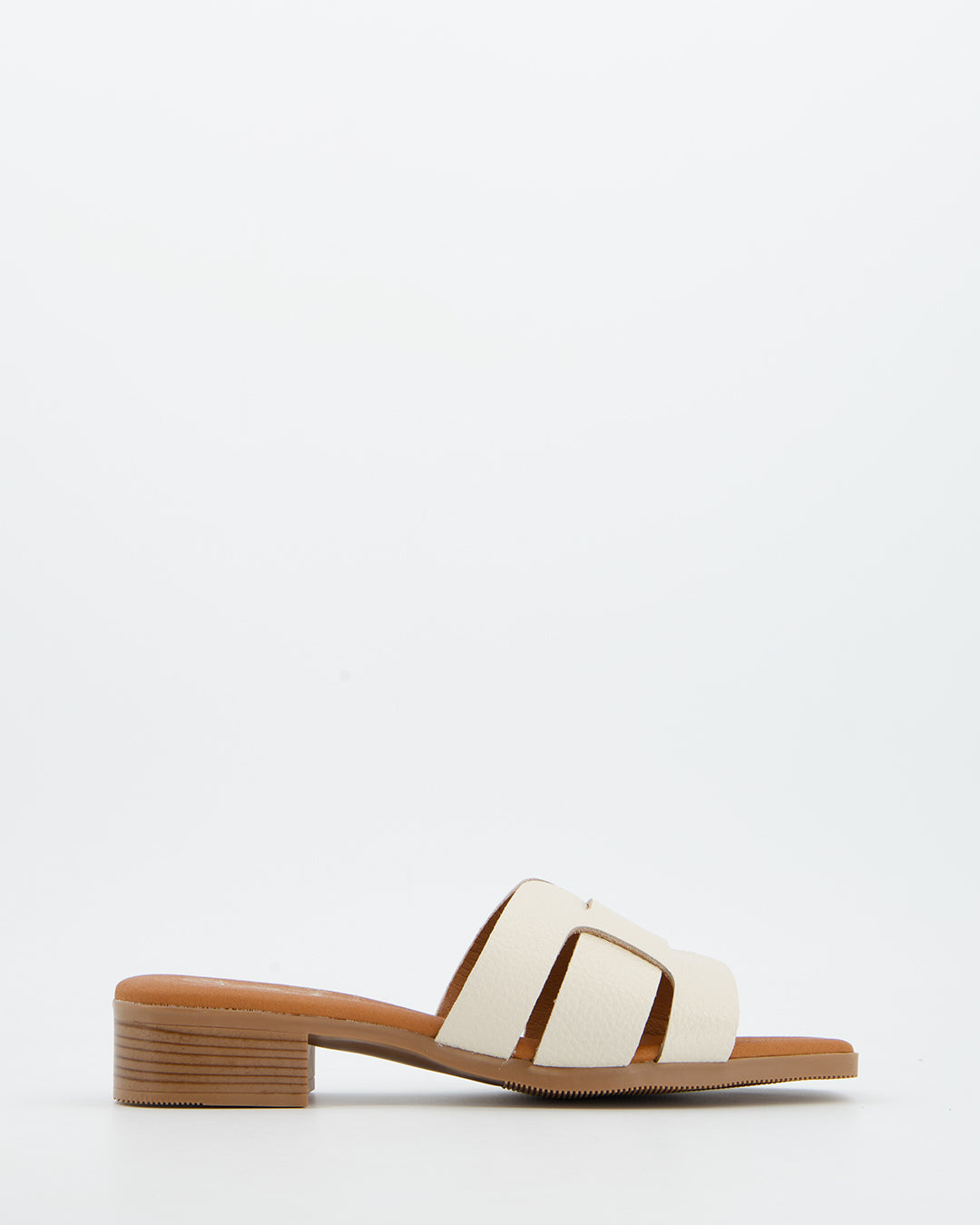 Sandalia Plana Beige - In