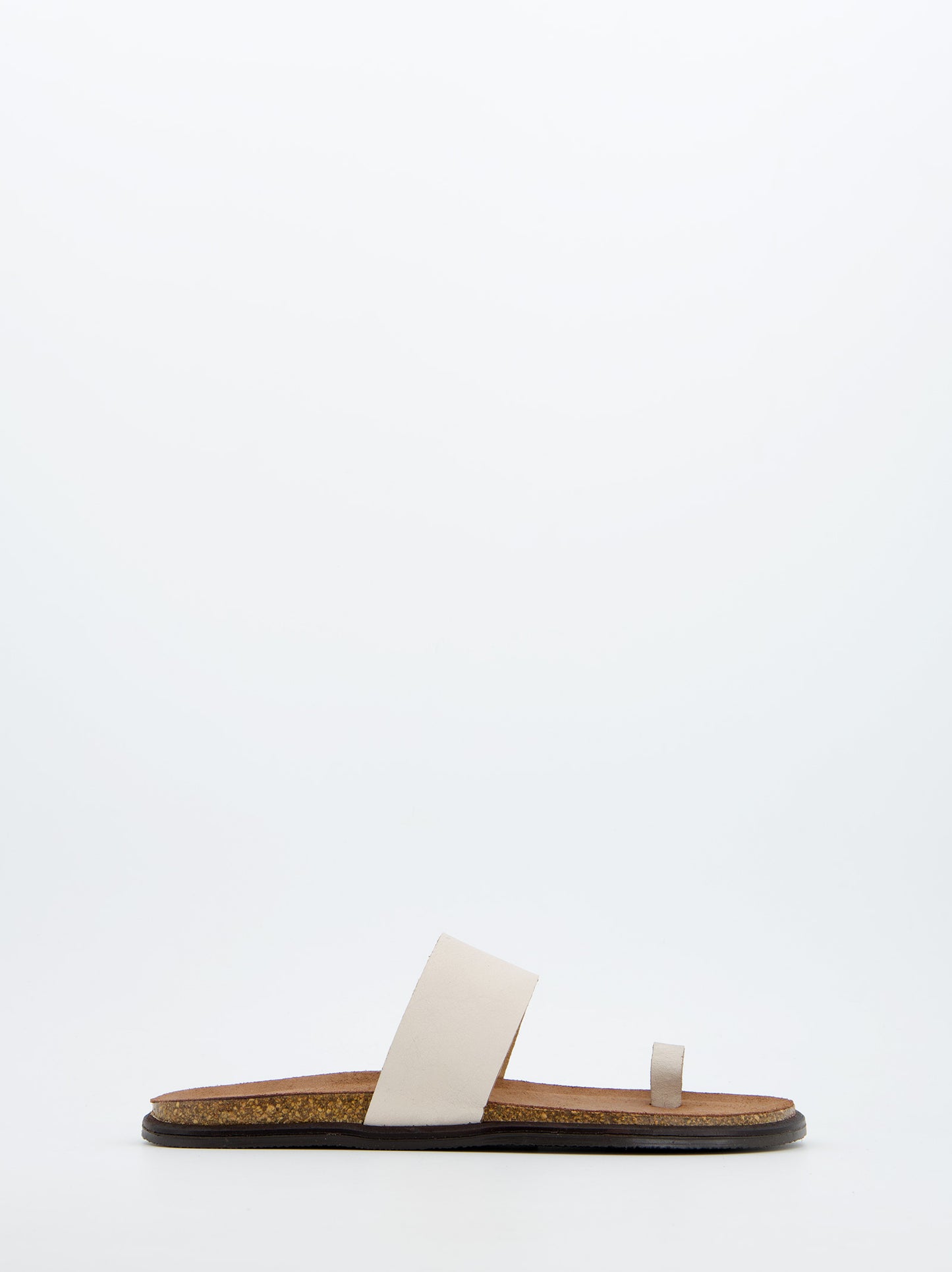 Sandalias De Piel Blancas - Katao
