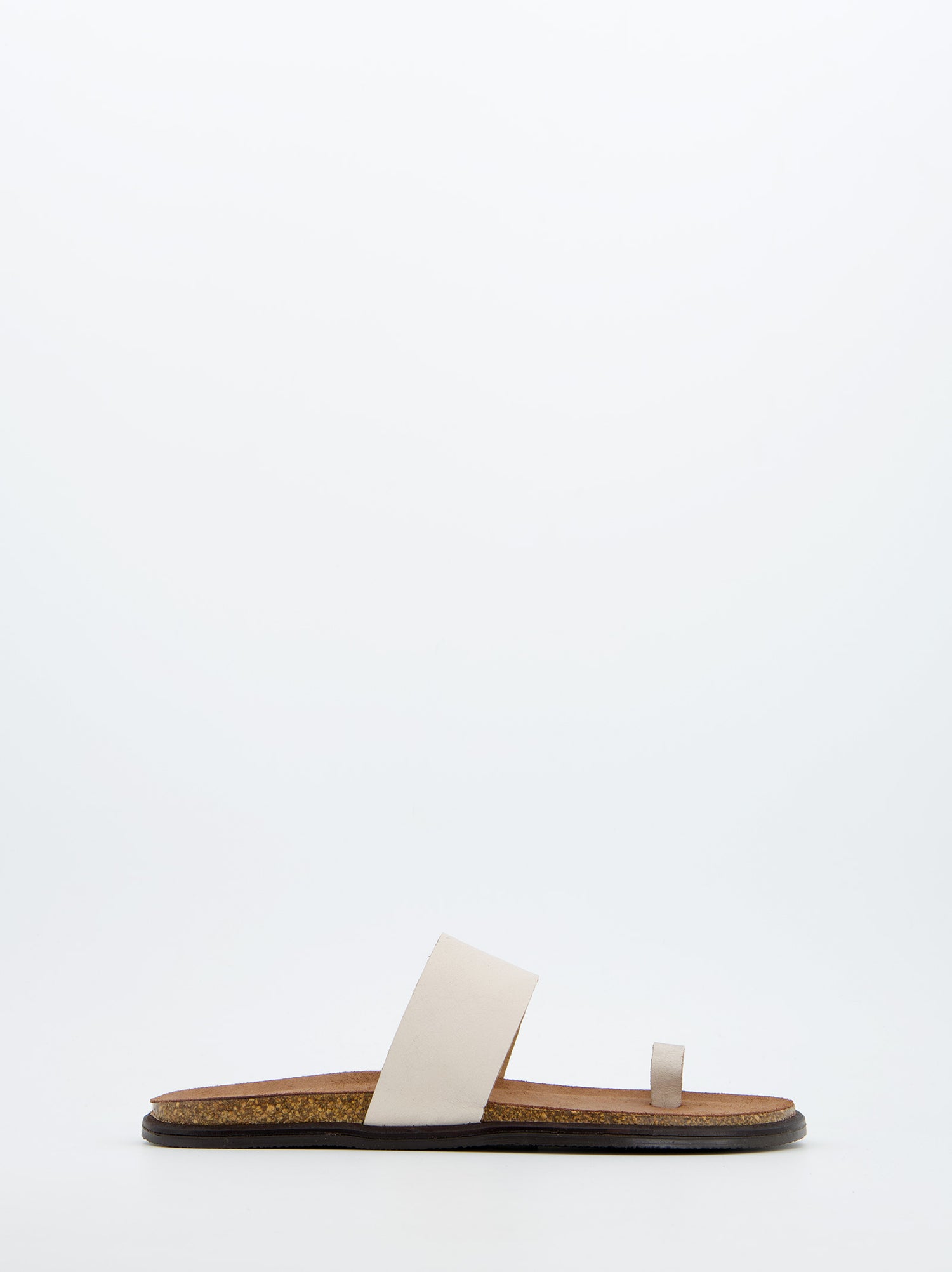 Sandalias De Piel Blancas - Katao