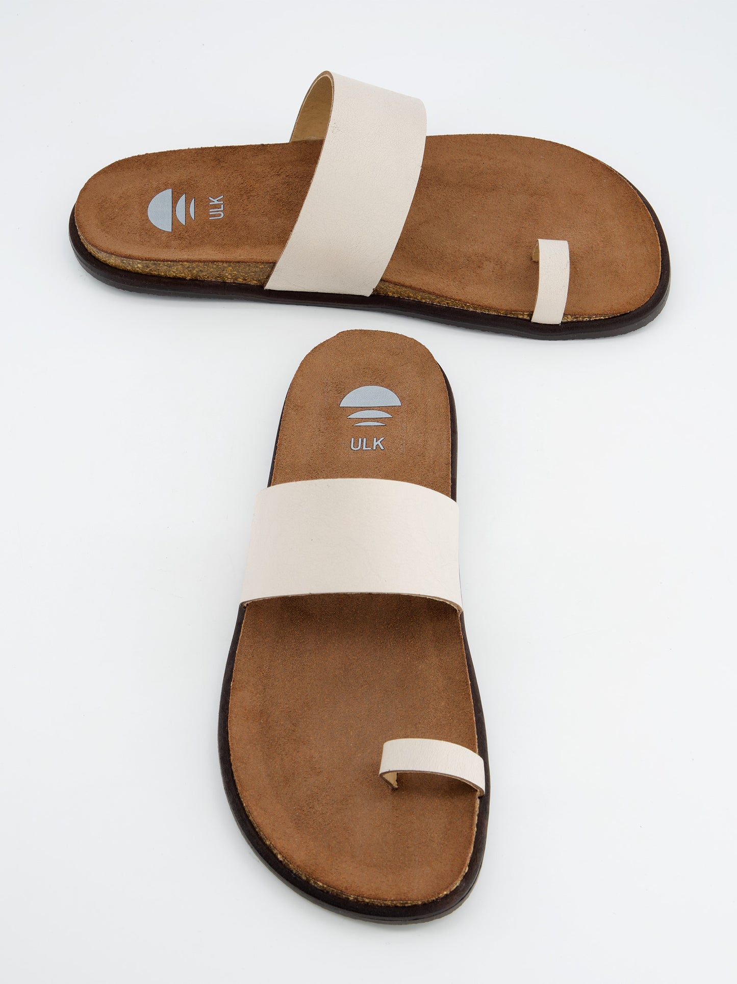 Sandalias De Piel Blancas - Katao