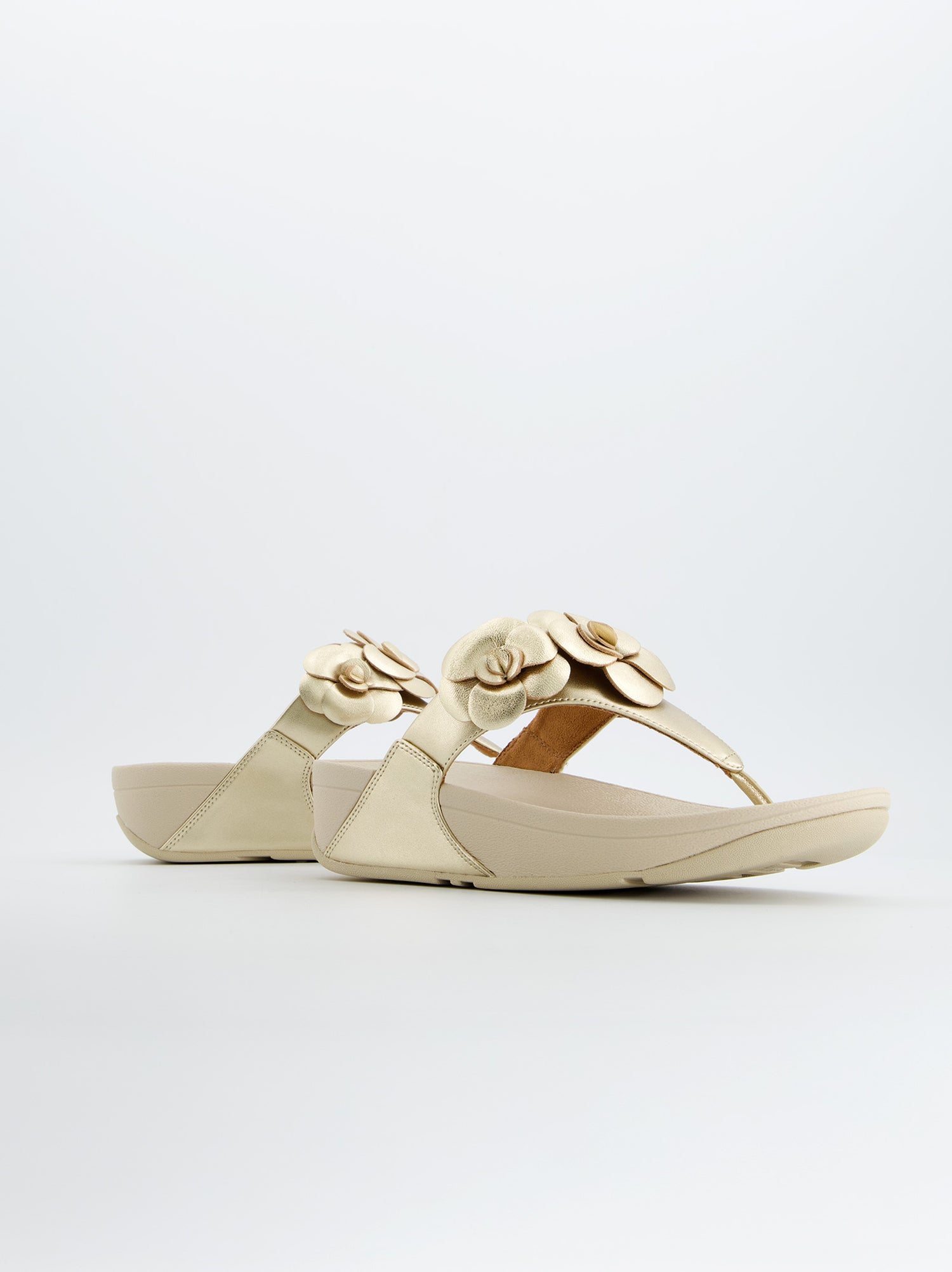 Sandalias Fitflop Lulu De Plataforma Beige