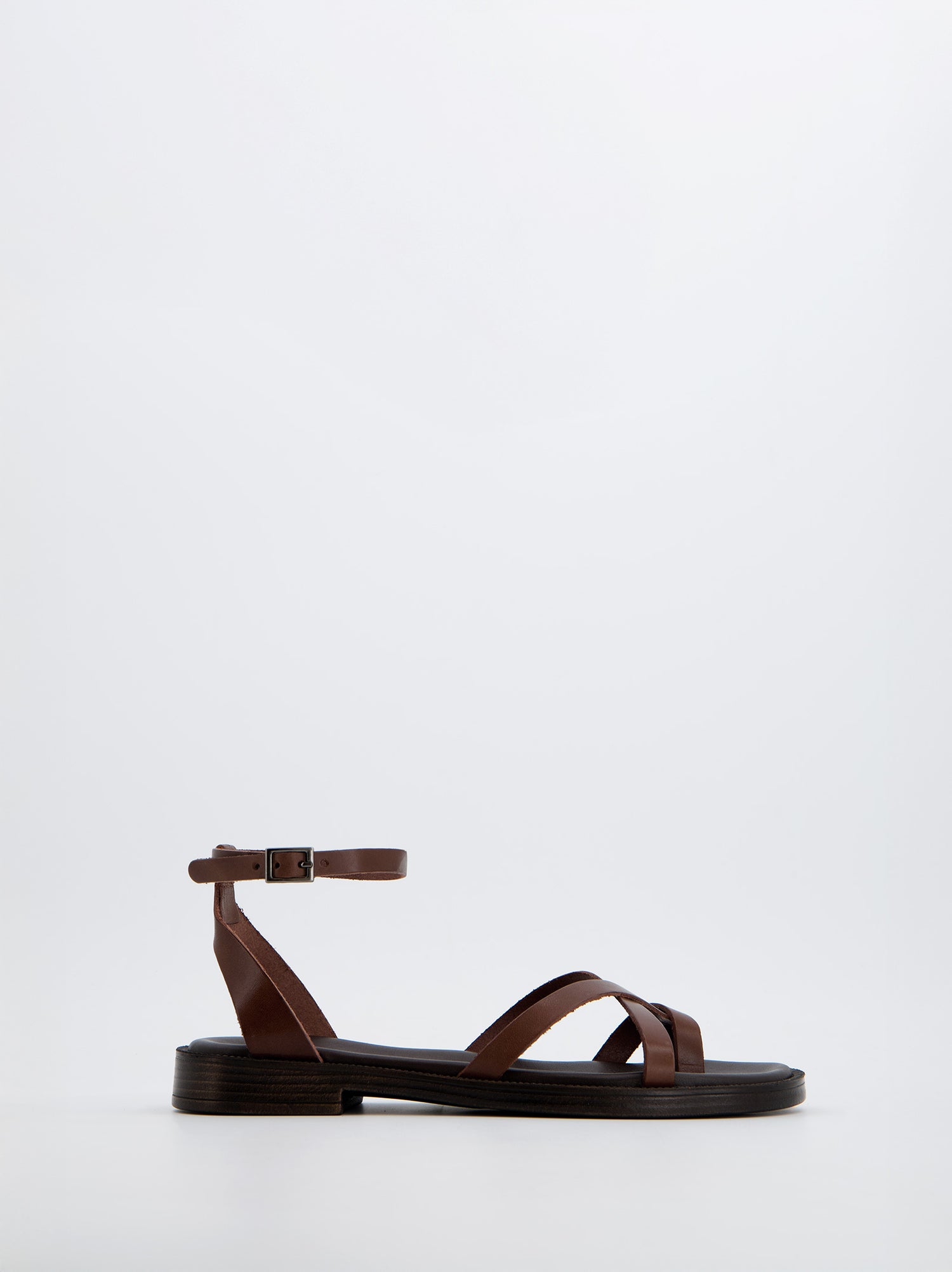 Sandalias Plana Marrón - Porronet