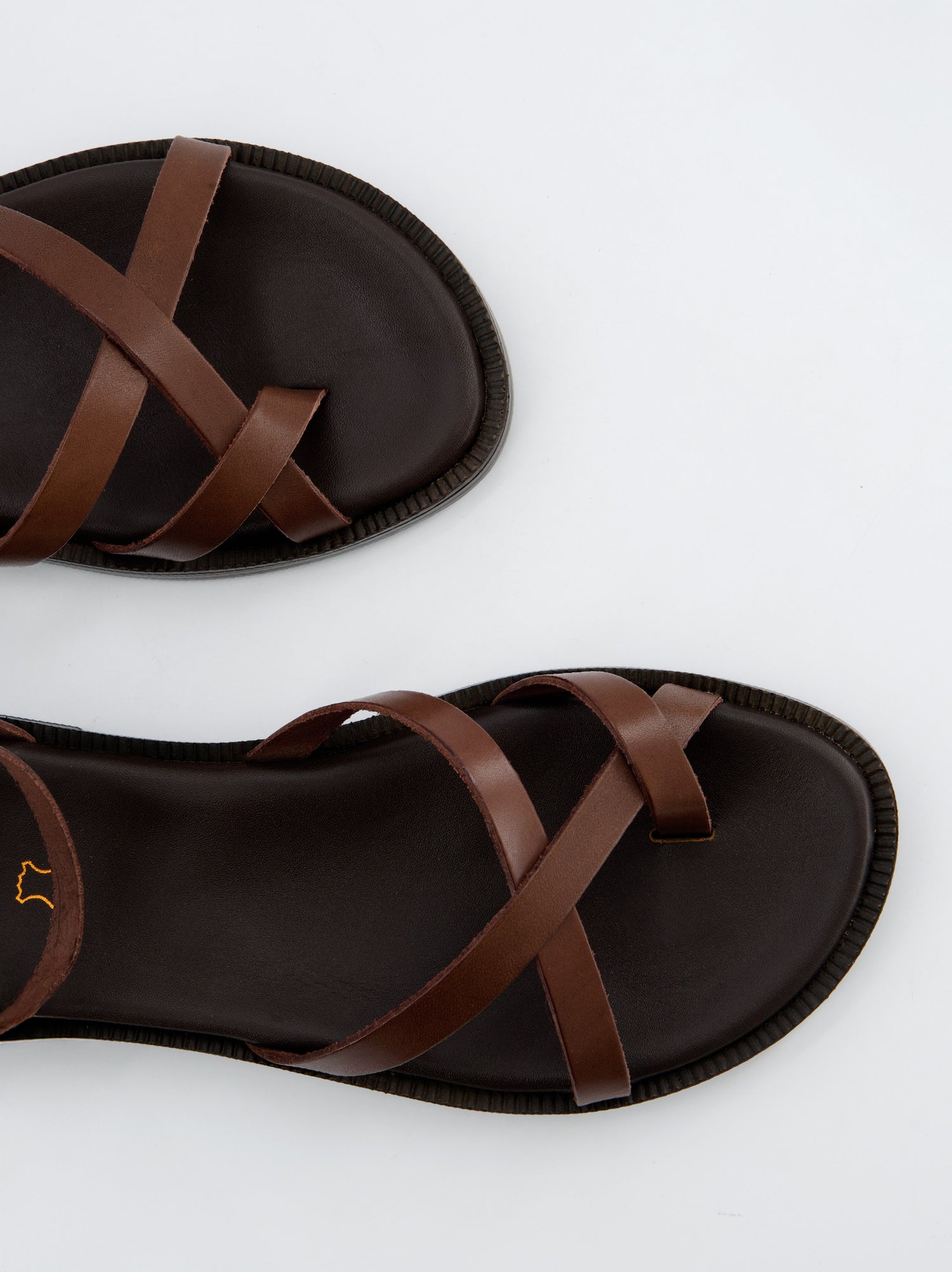 Sandalias Plana Marrón - Porronet