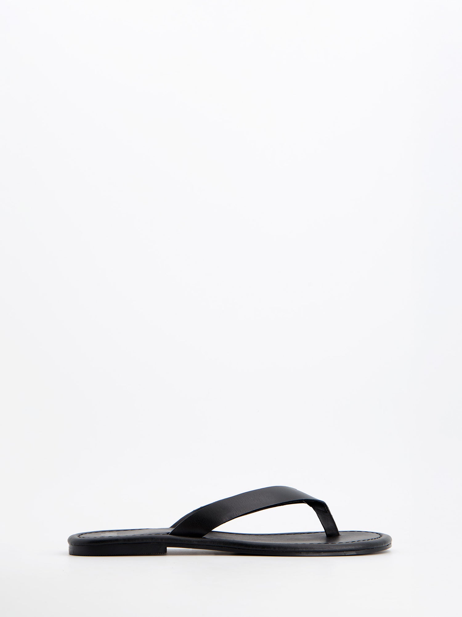Sandalias Planas Negras - Saturno