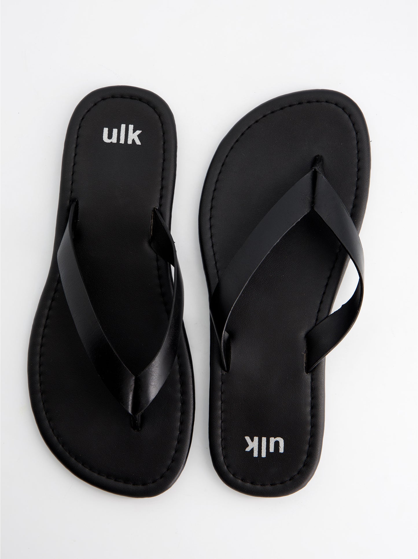 Sandalias Planas Negras - Saturno