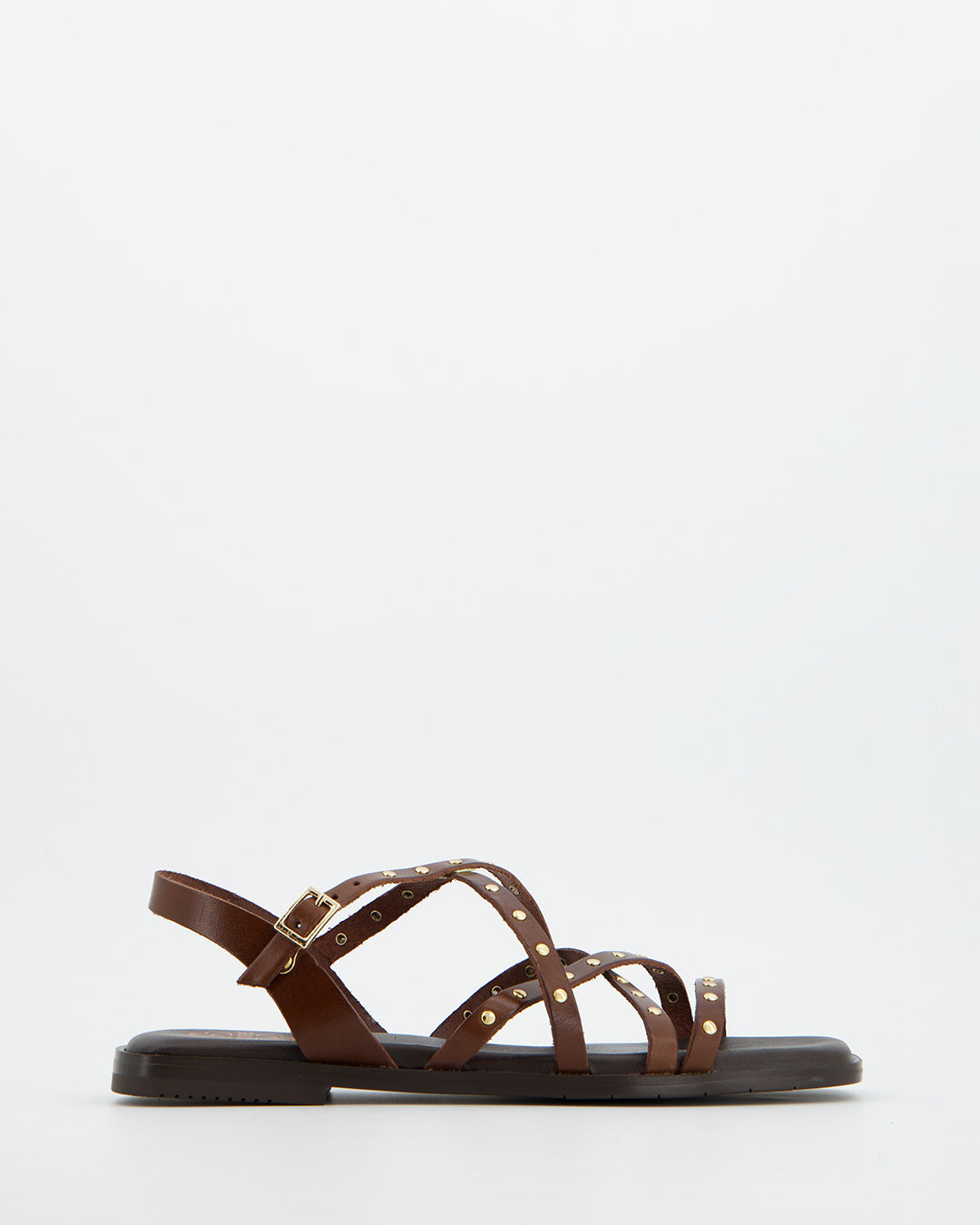 Sandalias Tiras Cruzadas Marrones - Porronet