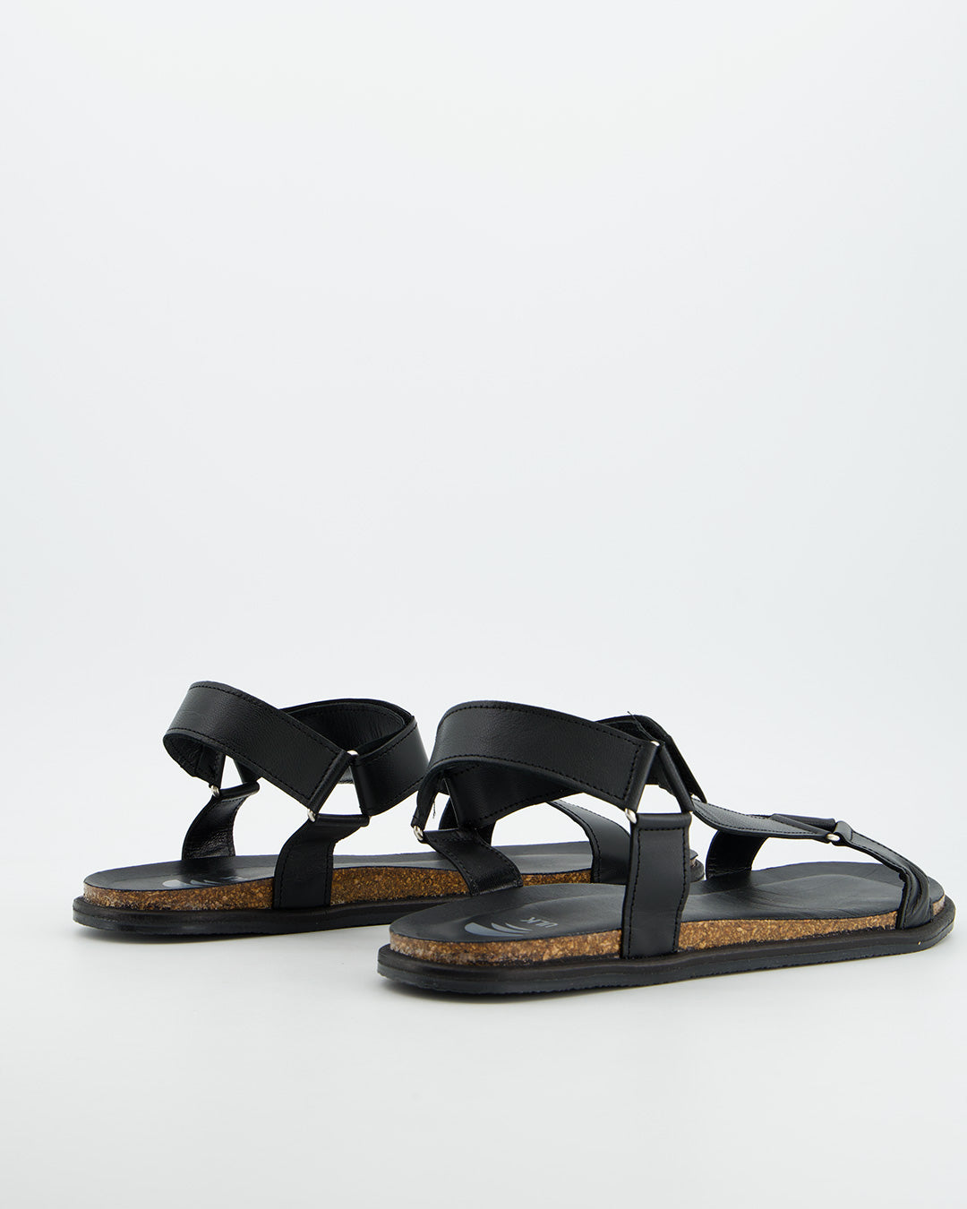 Sandalias de Tiras Cruzadas Negras - Bart